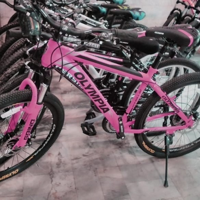 دوچرخه آلومینیوم پرشتاب رنگارنگ