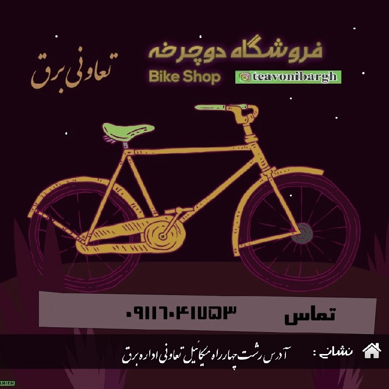 دوچرخه جورواجور حرفه ای تعاونی