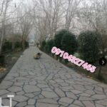 نصب سنگ لاشه سنگ ورقه ای