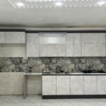 فروش کابینت نو همراه با گاز و سینک ظرفشویی